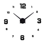 new sale home decor circular wall clock modern big 3d diy acrylic mirror quartz sticker clocks watch gift free shipping