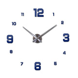 new sale home decor circular wall clock modern big 3d diy acrylic mirror quartz sticker clocks watch gift free shipping