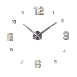 new sale home decor circular wall clock modern big 3d diy acrylic mirror quartz sticker clocks watch gift free shipping
