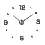 new sale home decor circular wall clock modern big 3d diy acrylic mirror quartz sticker clocks watch gift free shipping