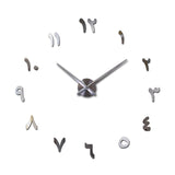 2019 New fashion Clock Watch Wall Clocks Horloge 3d Diy Acrylic Mirror Stickers Home Decoration Living Room Quartz Needle